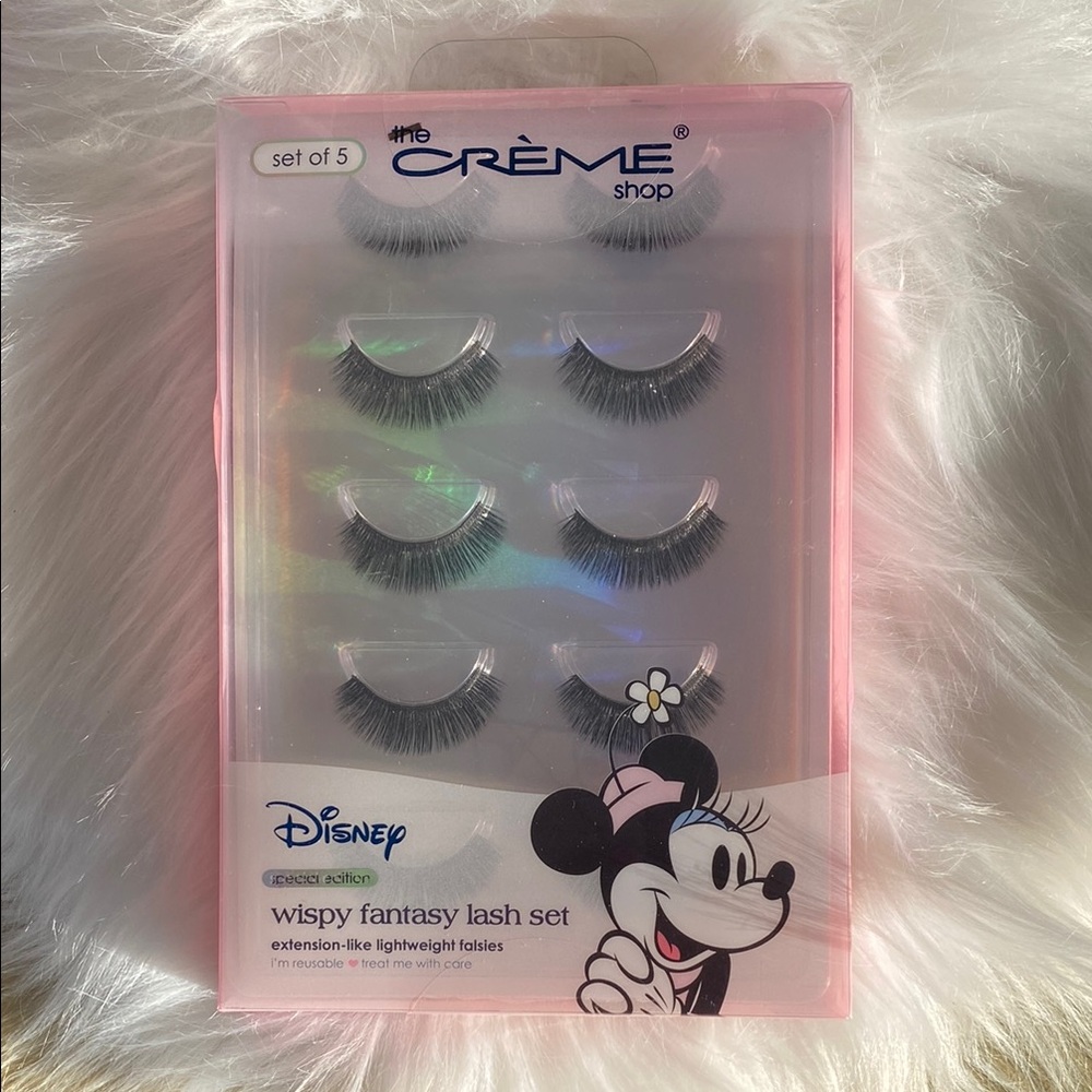New in box Disney Wispy Fantasy Lash Set by The Crème Shop - Picture 1 of 6